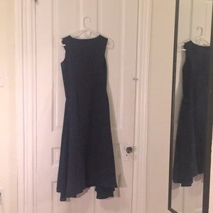 Navy Blue Classic Dress